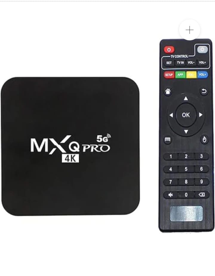 SMART BOX 4K 5G TV Box Android 10.0 Smart Box Ram 2GB ROM 16GB HD 3D Dual Band 2.4G/5.8G WiFi Quad Core Home