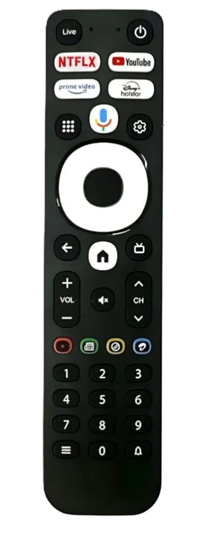 AIRTEL Remote Voice Command Compatible for Airtel Xstream WIFI TV IPTV OTT Box – Replacement ReMote for Airtel