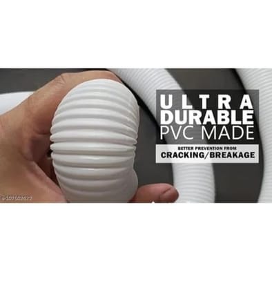 Washing machine outlet Drain waste water flexible pipe 1.5 mtr. Hose Pipe  For Washing machine outlet Drain waste water flexible pipe 1.5 mtr. Hose Pipe Hose Pipe