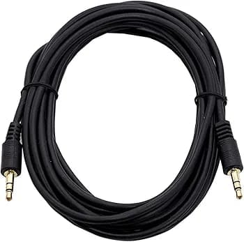 Aux Cable, 3.5Mm Male To Male Stereo Aux Cord (3meter)Compatible With Headphone, Mobile phone, Car Stereo, Home Theatre & More