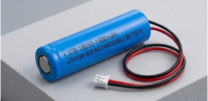 1500mAh Rechargeable Battery Lithium-ion with Wire and JST Connector