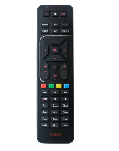 Airtel DTH Remote Original Compatible Work with HD/SD Set Top Box