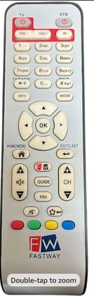 FASTWAY Set Top Box Remote Control ORIGINAL 