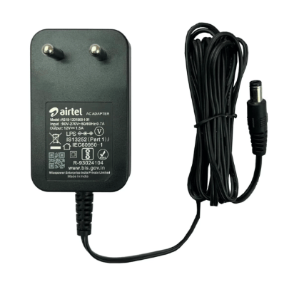 Original 12V 2A Power Adapter for Airtel Digital TV DTH SD/HD Set top box, Router, LED Strip, CCTV, Modem, DTH Box, DIY Boards