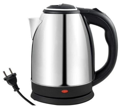 Stainless Steel 1.8L Electric Kettle, Multipurpose Water Boiler with Auto Shut-Off, Tea and Coffee Maker with Handle, Large Capacity
