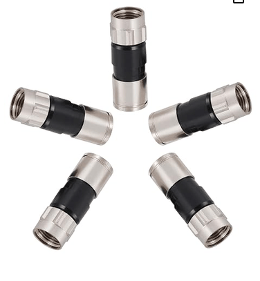  Cable Jointer Cable Extension Female Adaptor Rg6, Rg59 Dth, Dish Antenna, Cable TV Cable extention Cable Connector Qty-5