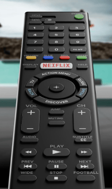 Sony LED Smart TV Remote 4K (No Voice Command) with Netflix Hotkeys | Compatible with Sony Bravia Smart LCD LED UHD OLED QLED 4K Android TV